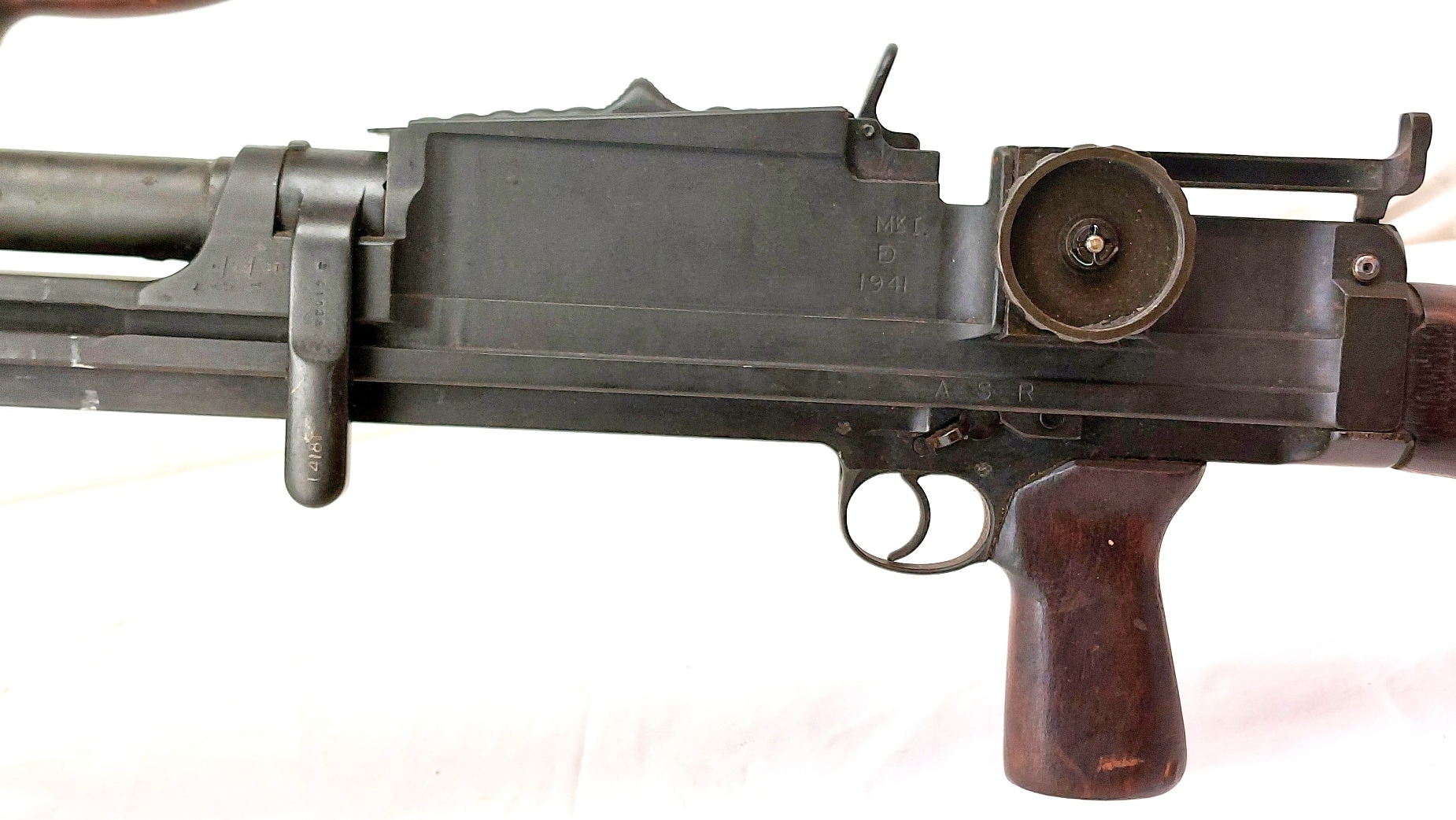British, WWII - Dated 1941, Enfield Bren Mk I .303 Light Machine Gun, Serial No. L4181, FTR 5/52, Old Spec Handling, UK Deactivated - Image 17