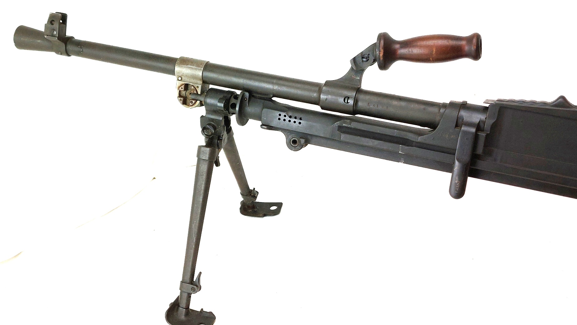 British, WWII - Dated 1941, Enfield Bren Mk I .303 Light Machine Gun, Serial No. L4181, FTR 5/52, Old Spec Handling, UK Deactivated - Image 18