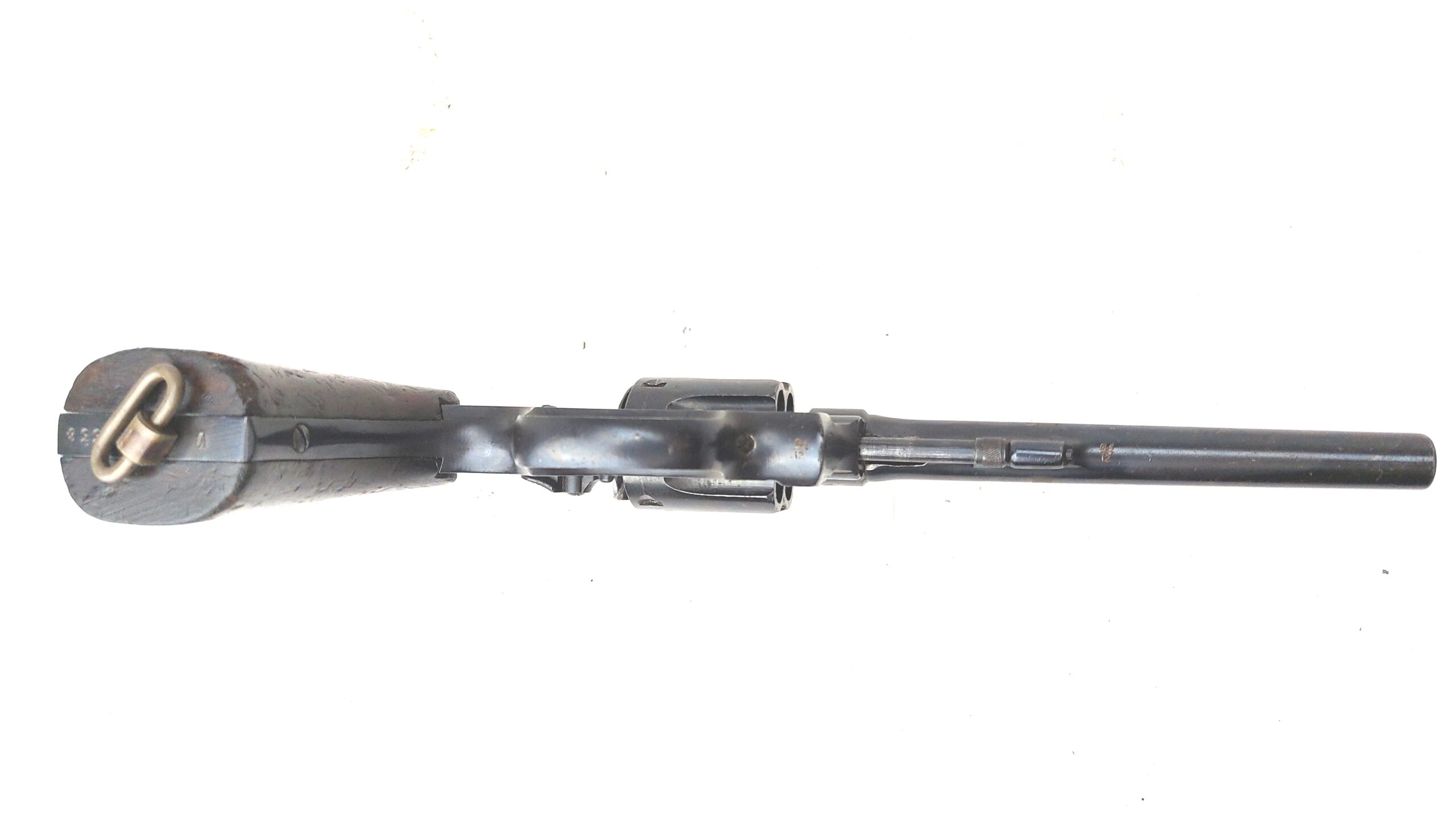 US, WW2-c.1944, Smith & Wesson Victory Model .38 Special U.S. Military Revolver, Serial No. V531338, U.S. PROPERTY G.H.D., 6-Inch Barrel, UK Deactivated - 27 - Image 2