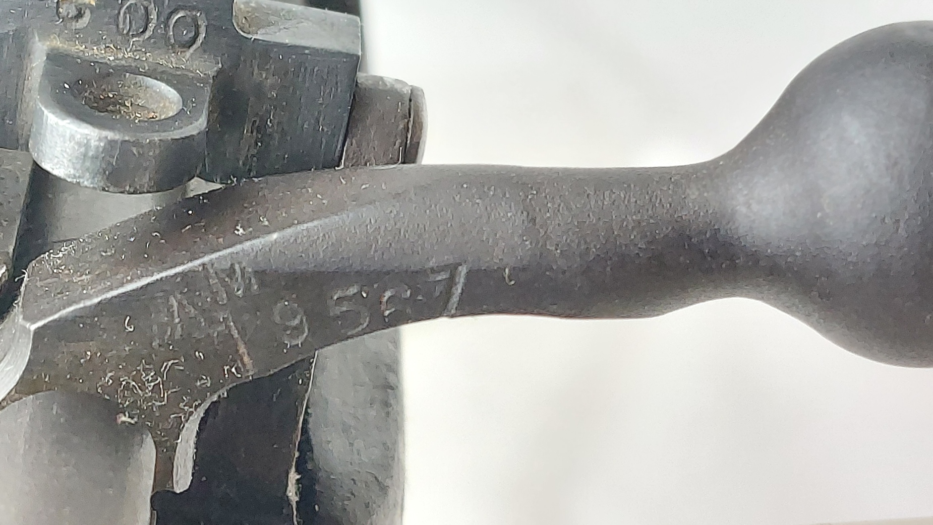 British, WW2-1944, No.4 Mk I Lee-Enfield Rifle Grenade Launcher, ROF Maltby, Serial No. BU12685, Original No.3 Mk I Cup Discharger, Wire-Reinforced Fore-end, Cocking & Dry-Firing, UK Deactivated - Image 22