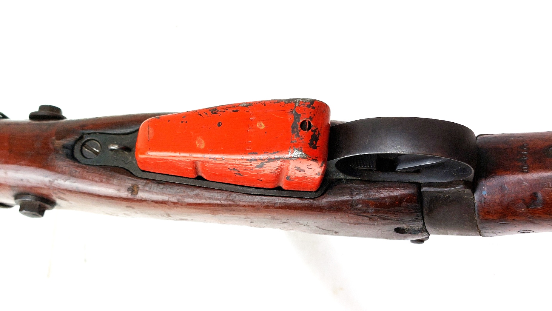 British, WW2-1944, No.4 Mk I Lee-Enfield Rifle Grenade Launcher, ROF Maltby, Serial No. BU12685, Original No.3 Mk I Cup Discharger, Wire-Reinforced Fore-end, Cocking & Dry-Firing, UK Deactivated - Image 27