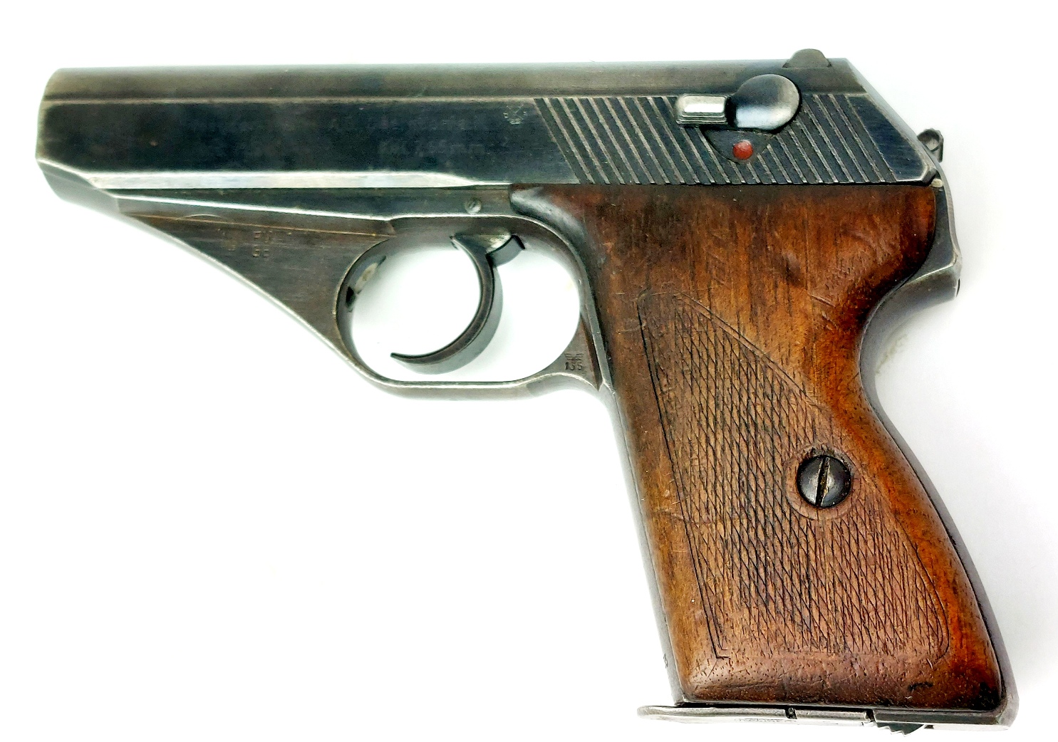 German, WW2, Mauser HSc Semi Automatic Pistol, 7.65mm, Serial No. 795135, WaA135, 1942, EU Deactivated