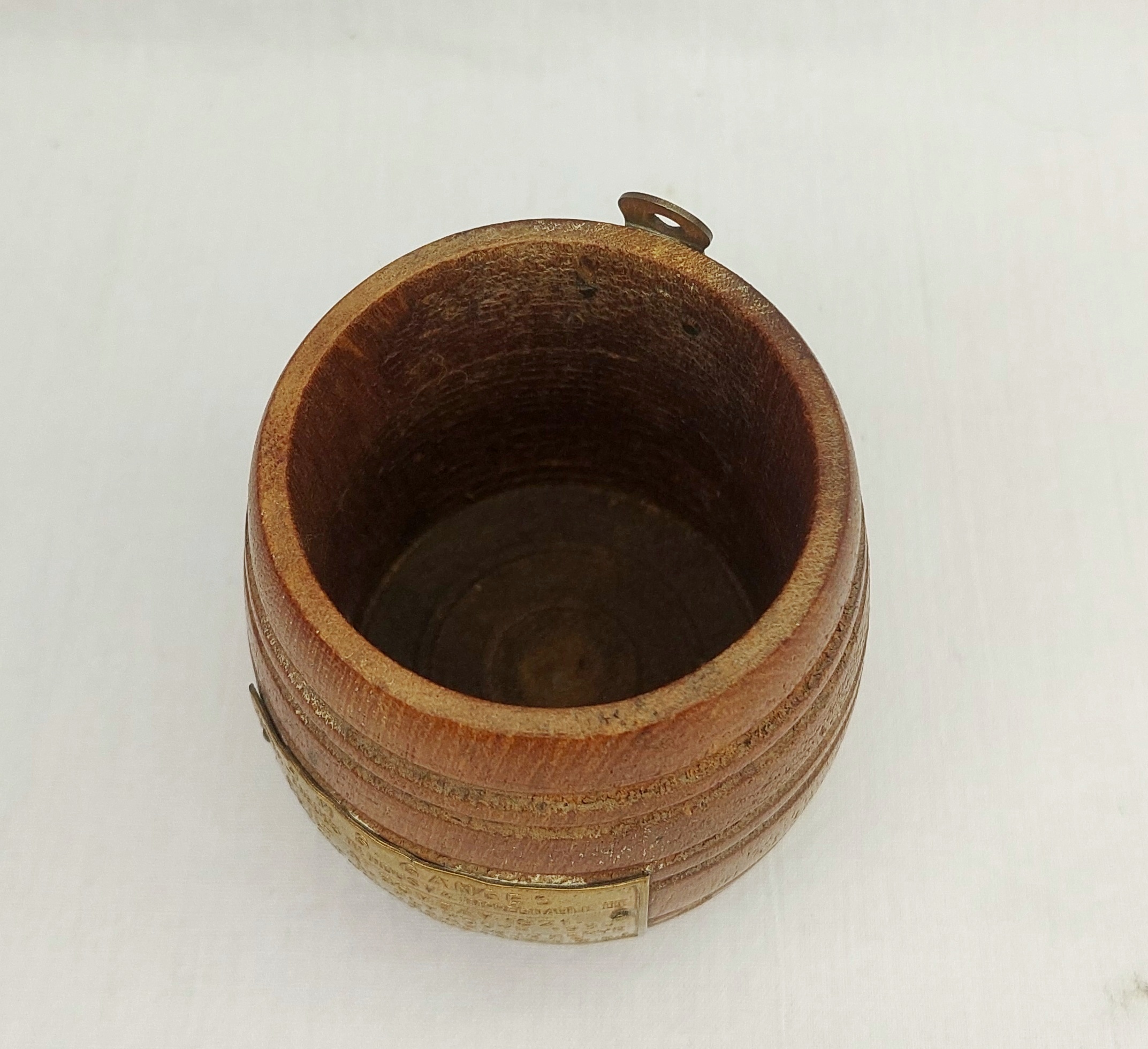 Barrel Made From The Teak Of HMS Ganges Built 1821 - Image 7