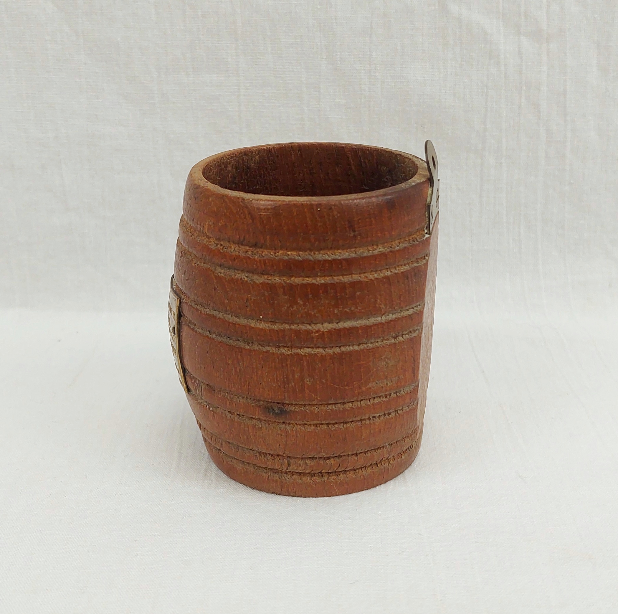 Barrel Made From The Teak Of HMS Ganges Built 1821 - Image 5