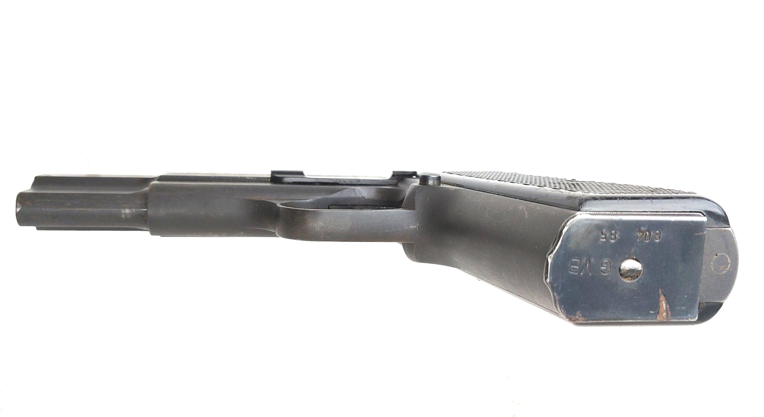 Belgian, c.1985, FN Browning Hi-Power Mk II 9×19mm Semi-Automatic Pistol, Matching Serial No. A3968, Original Magazine, 50 Inert 9×19mm Cartridges, Doskocil box, Cocks & Dry-Fires, EU/UK Deactivated - Image 11