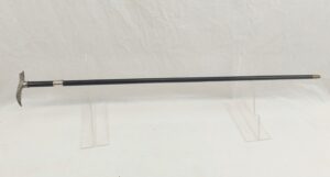 Birmingham 1924 Sterling Silver Tipped Walking Stick