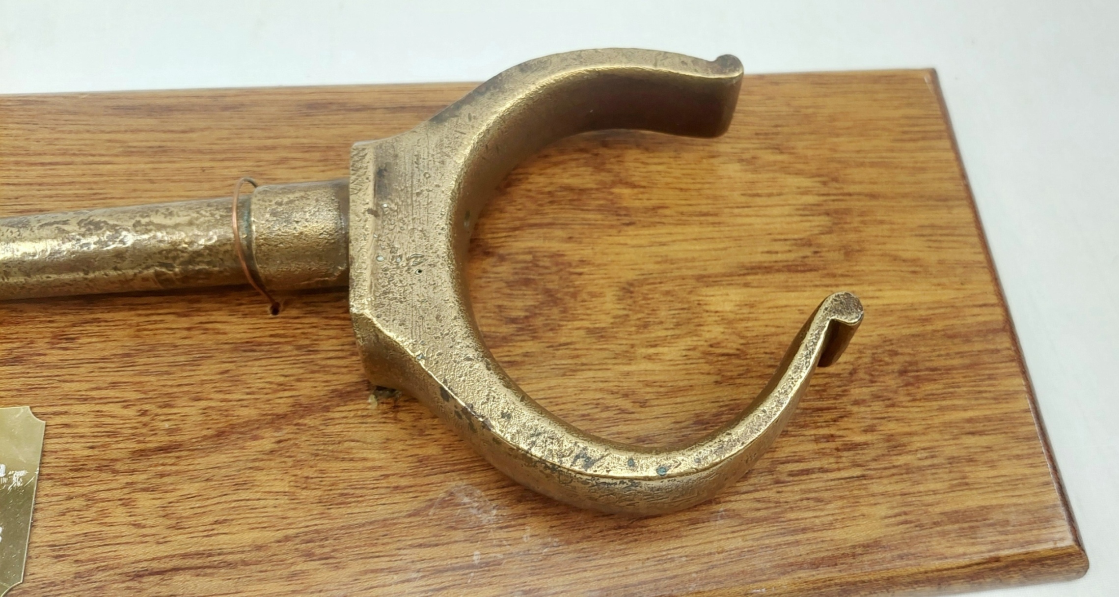 Bronze Oar Rowlock From Patrol Vessel HMS P12 With Certificate - Image 4