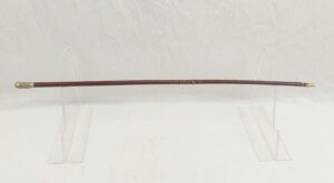 Church Lads Brigade Training Corps White Metal Leather Bound Swagger Stick