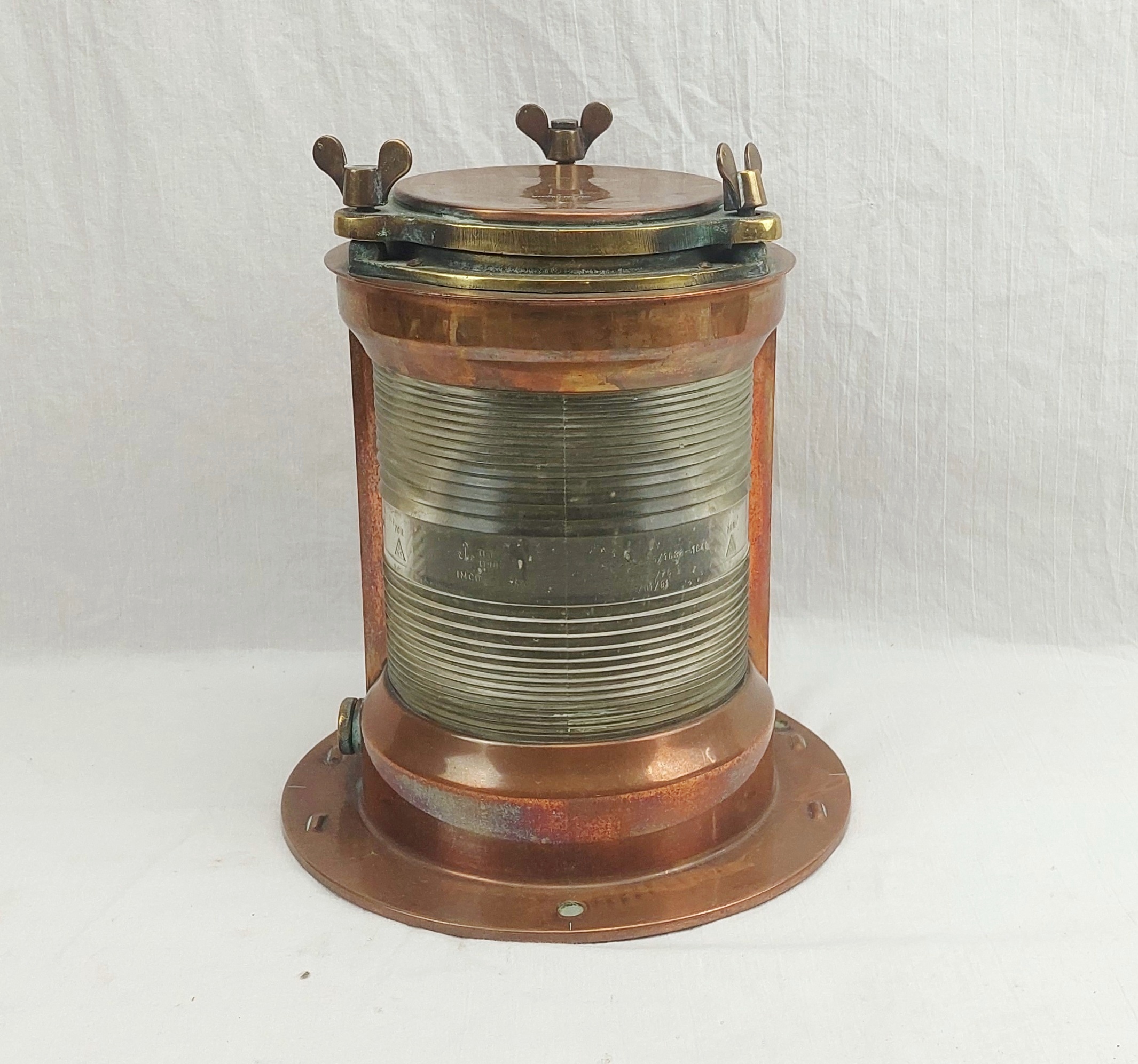 Copper English Ships Lantern By IMCO