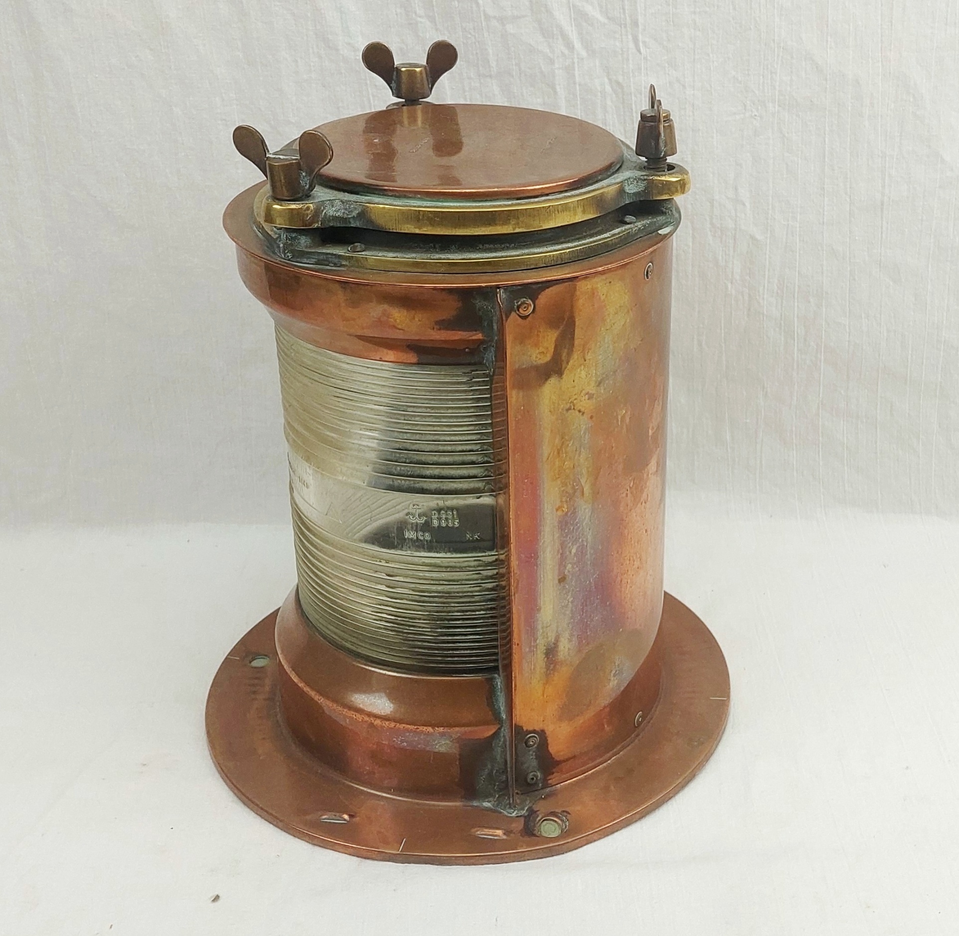 Copper English Ships Lantern By IMCO - Image 2
