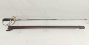 Elizabeth II Royal Corps Of Transport Officers Dress Sword And Scabbard