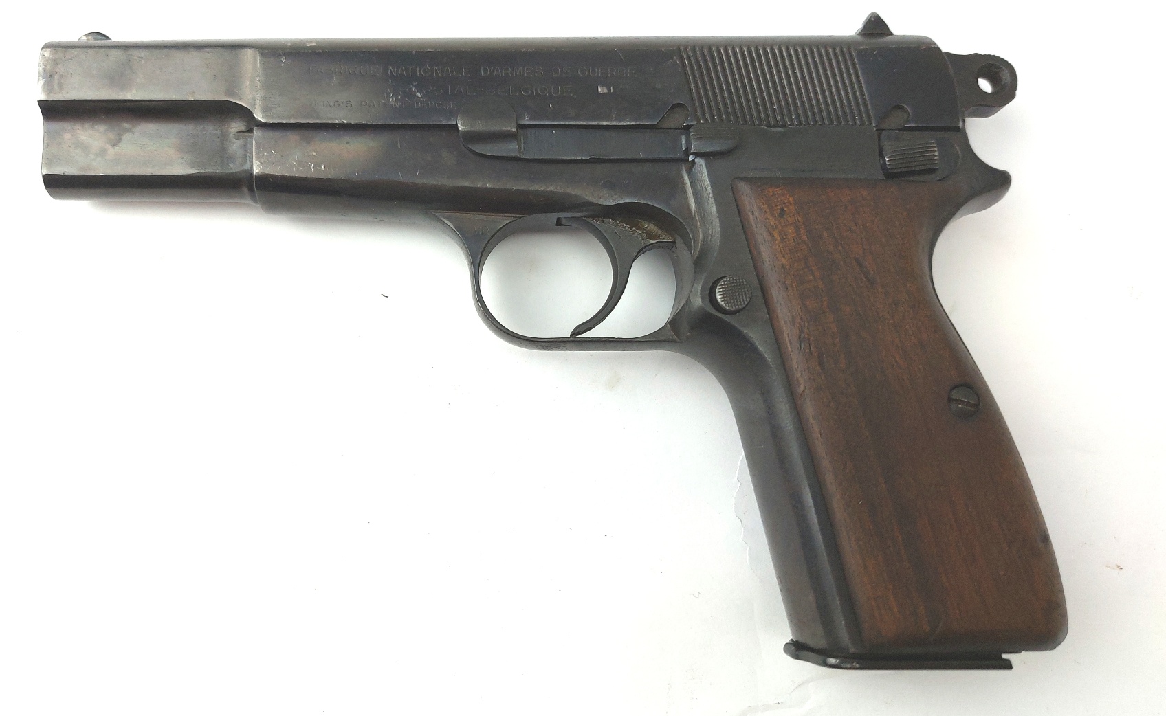 Belgium, c. Late 1940s, FN Browning Hi-Power (P35) Semi-Automatic Pistol, 9mm, Serial No. 1223, Early Commercial Production, EU Spec Deactivated - Image 5