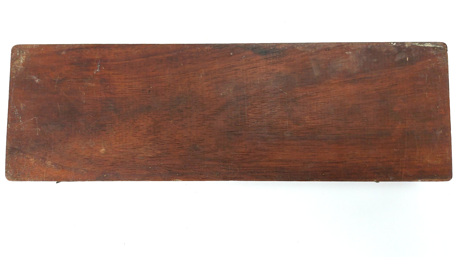 British, Late 19th / Early 20th Century, Admiralty-Style Celluloid Rolling Parallel Rule / Maritime Chart Plotter by G. Lee & Son, Portsmouth, in Hardwood Case - Image 13