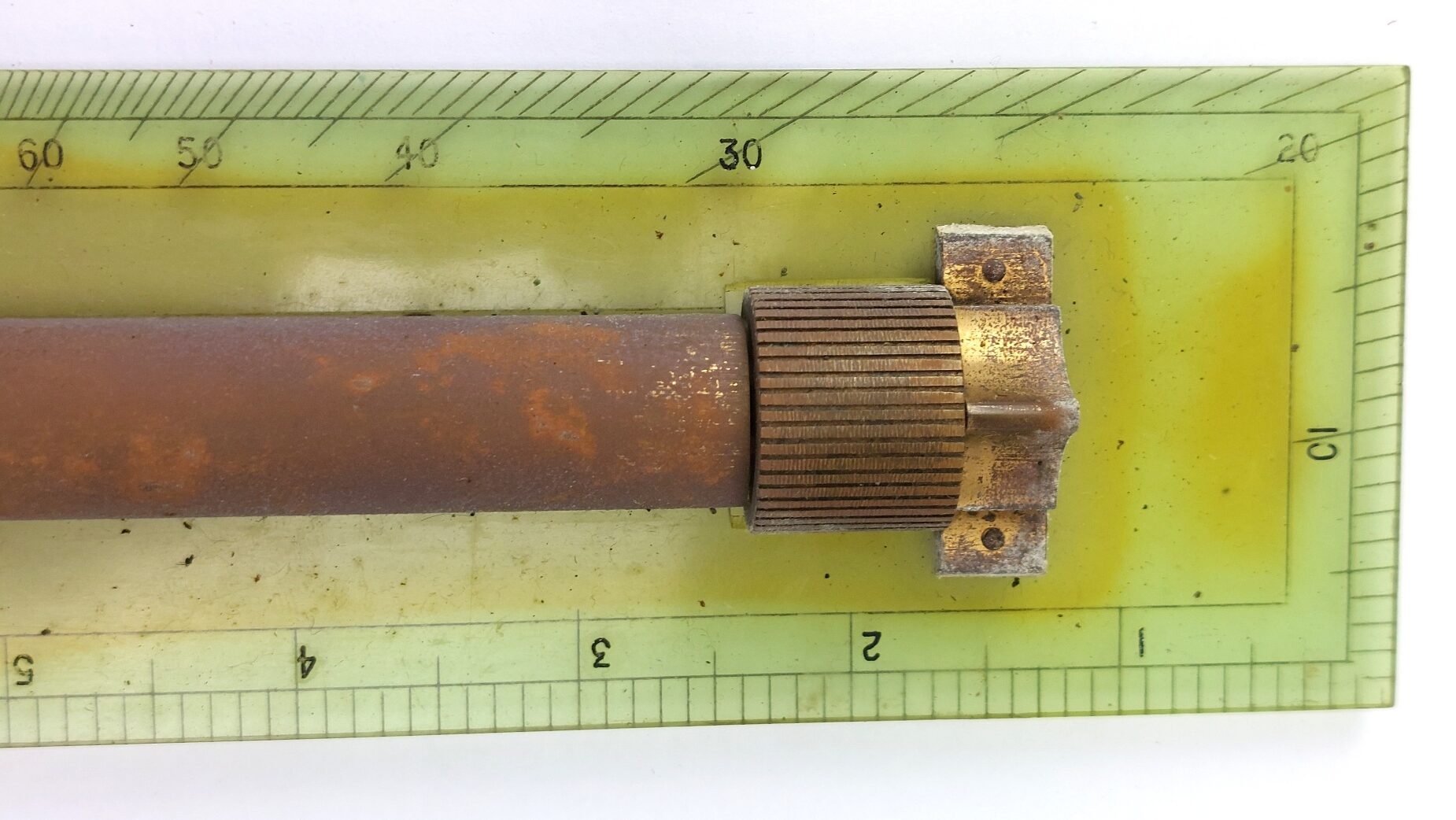 British, Late 19th / Early 20th Century, Admiralty-Style Celluloid Rolling Parallel Rule / Maritime Chart Plotter by G. Lee & Son, Portsmouth, in Hardwood Case - Image 6