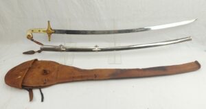 George V 1831 Pattern General Officers Mameluke Sword By Ranken With Sword Knot, Scabbard And Leather Bag
