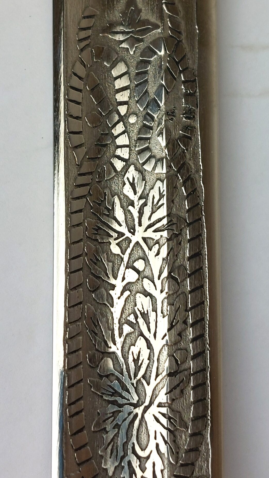 British, George V Era, Pattern 1827 Royal Navy Officer’s Parade Sword with Scabbard & Portepee - Image 12