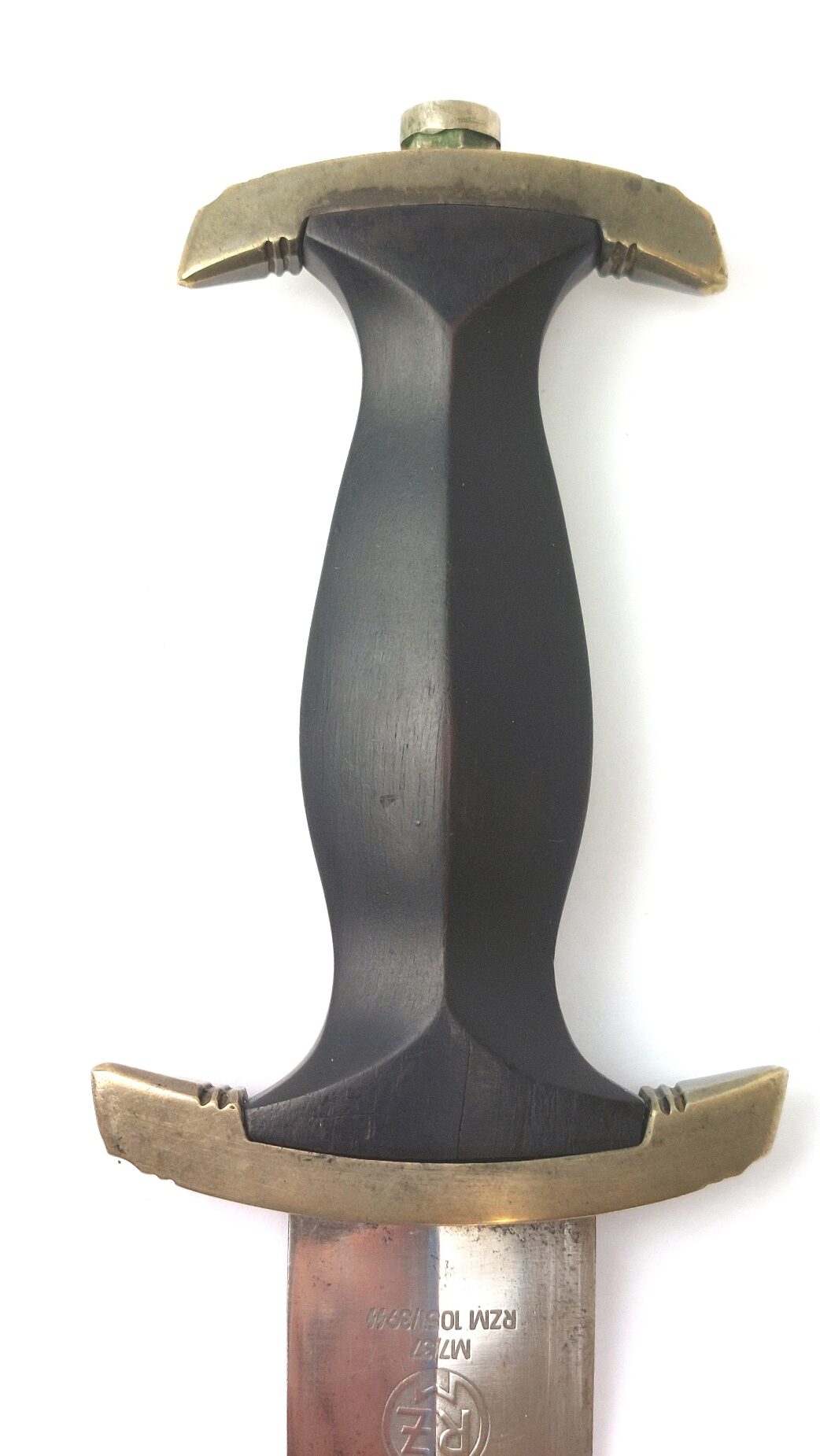 German, WW2-1939, Third Reich SS Model 1933 Dienstdolch (Service Dagger), Robert Klaas, Solingen (RZM M7/37 & SS Contract RZM 1051/39), with Original Scabbard - Image 14
