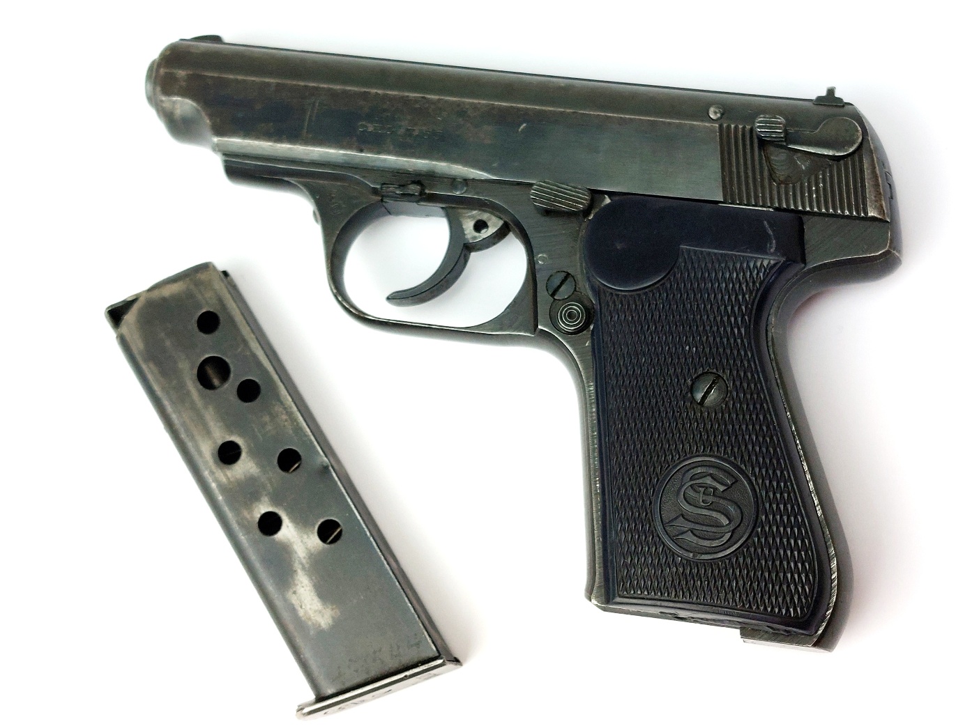German, WW2-c.1944, J.P. Sauer & Sohn Model 38H Semi-Automatic Pistol, 7.65mm, WaA37, Serial No. 425492, EU Deactivated - Image 14