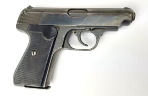 German, WW2-c.1944, J.P. Sauer & Sohn Model 38H Semi-Automatic Pistol, 7.65mm, WaA37, Serial No. 425492, EU Deactivated