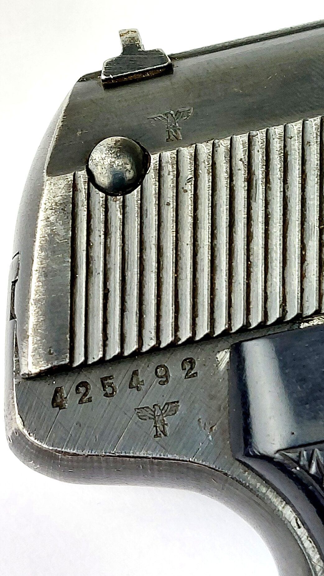German, WW2-c.1944, J.P. Sauer & Sohn Model 38H Semi-Automatic Pistol, 7.65mm, WaA37, Serial No. 425492, EU Deactivated - Image 7