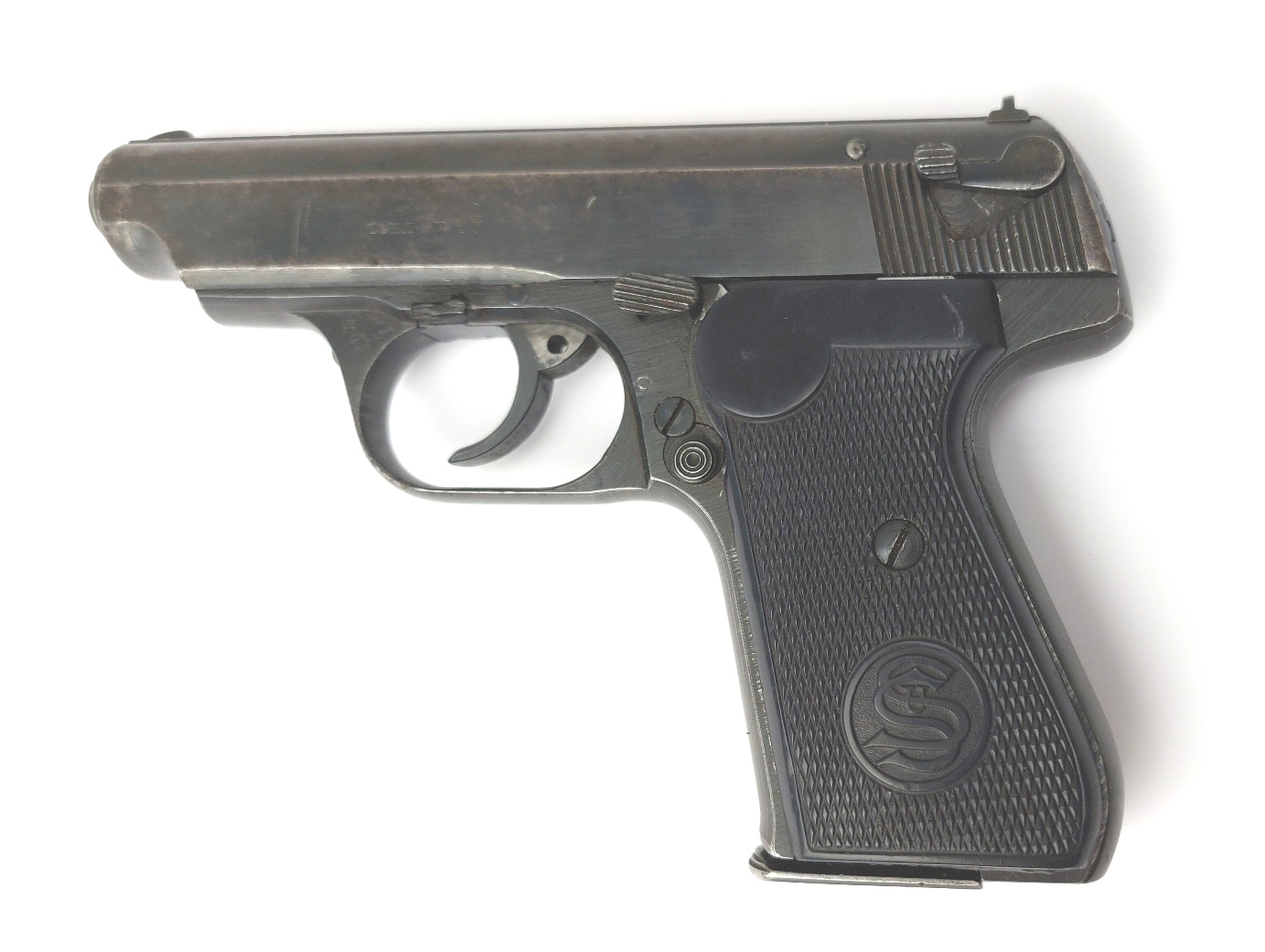 German, WW2-c.1944, J.P. Sauer & Sohn Model 38H Semi-Automatic Pistol, 7.65mm, WaA37, Serial No. 425492, EU Deactivated - Image 2