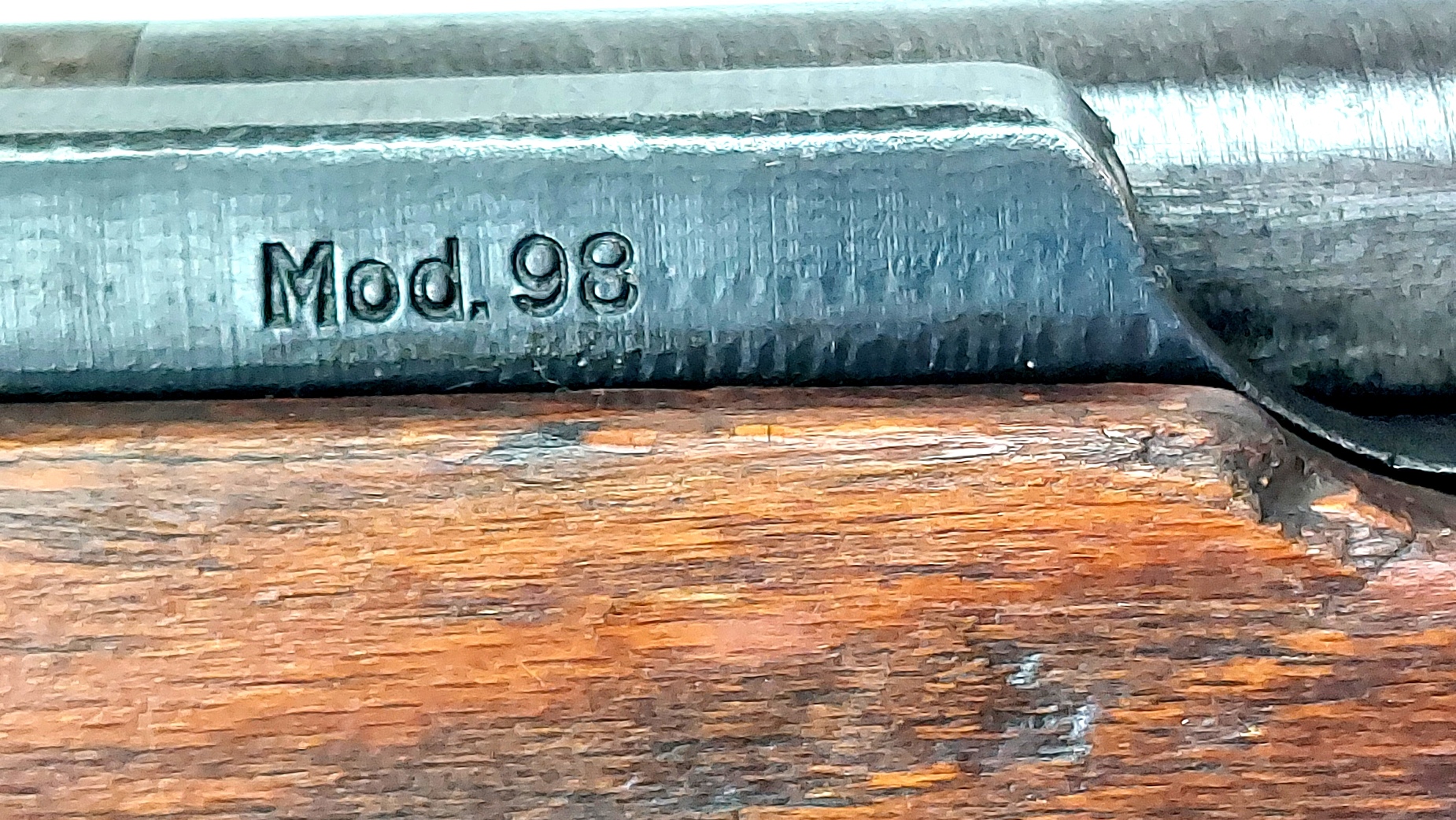German, WWII-1944, Mauser Karabiner 98k (Mod.98) Bolt-Action Service Rifle, Waffenwerke Brünn "dot", Serial No. 37127, Old Spec UK Deactivated - Image 13