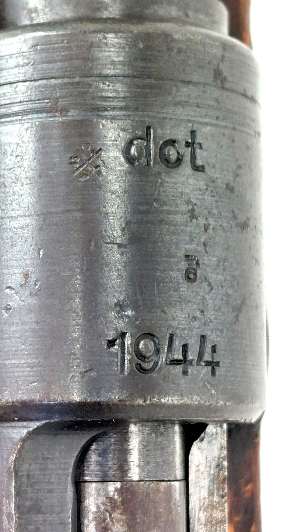 German, WWII-1944, Mauser Karabiner 98k (Mod.98) Bolt-Action Service Rifle, Waffenwerke Brünn "dot", Serial No. 37127, Old Spec UK Deactivated - Image 14