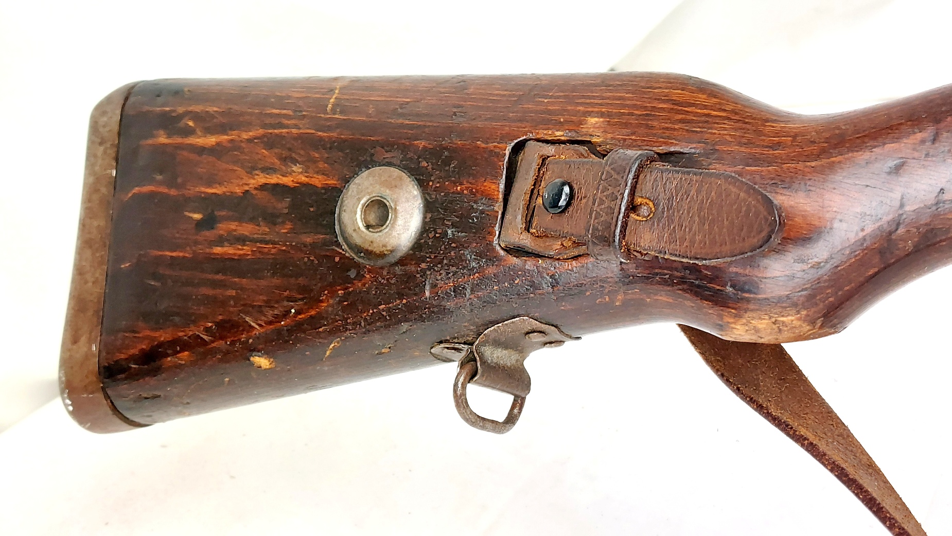 German, WWII-1944, Mauser Karabiner 98k (Mod.98) Bolt-Action Service Rifle, Waffenwerke Brünn "dot", Serial No. 37127, Old Spec UK Deactivated - Image 2