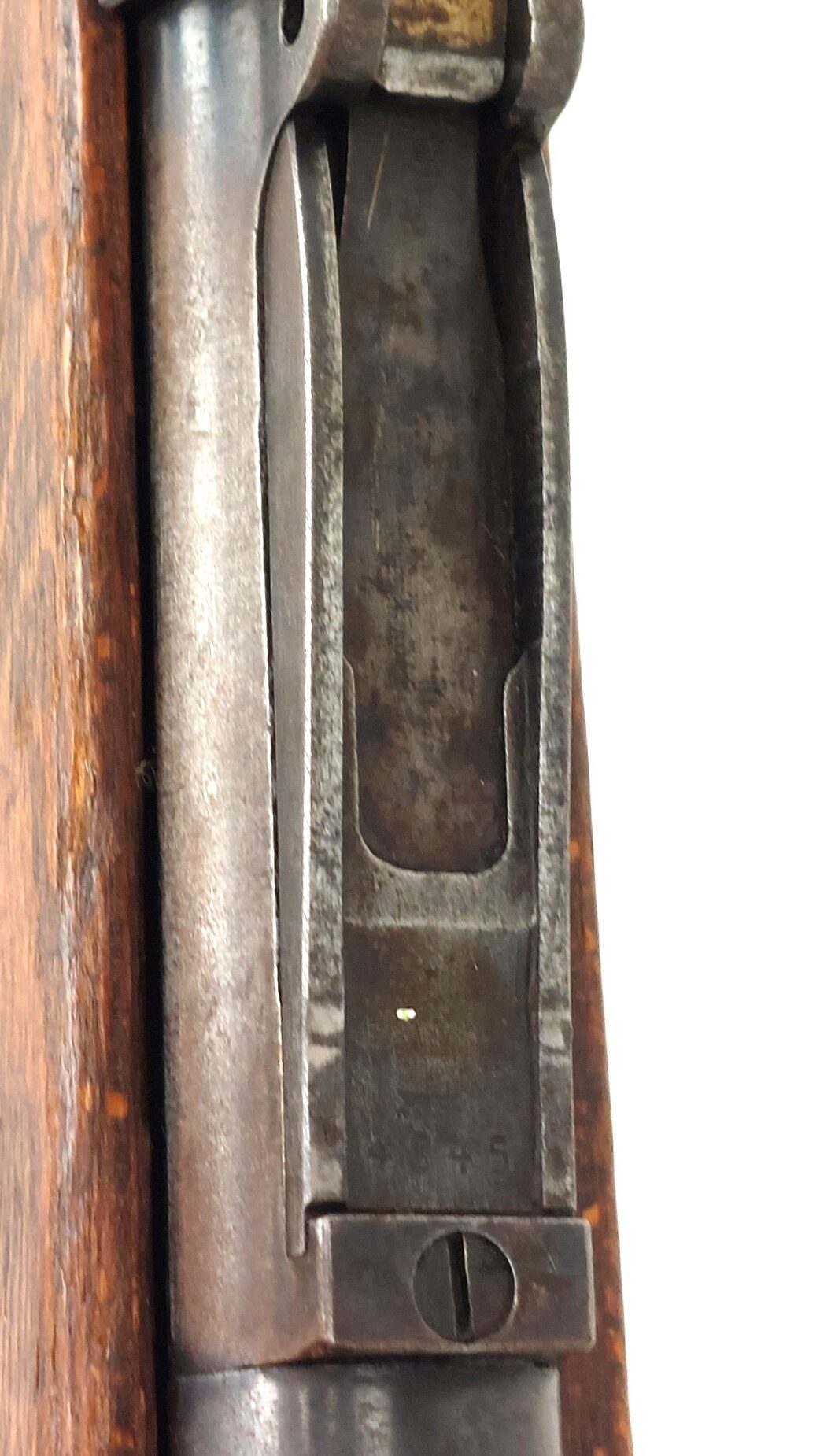 German, WWII-1944, Mauser Karabiner 98k (Mod.98) Bolt-Action Service Rifle, Waffenwerke Brünn "dot", Serial No. 37127, Old Spec UK Deactivated - Image 23