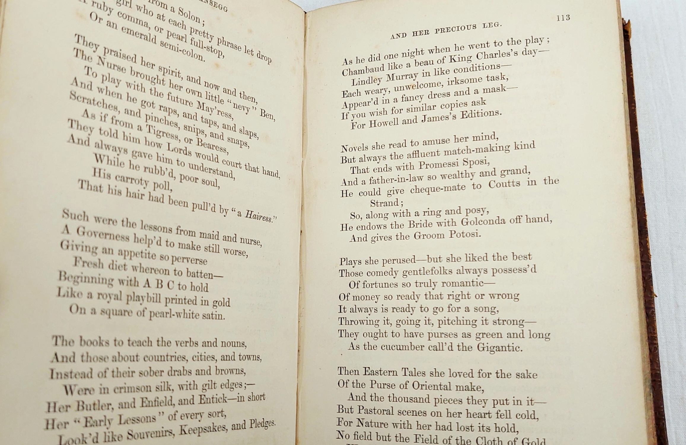 Hardback Poems By Thomas Hood Fourth Edition 1851 - Image 5