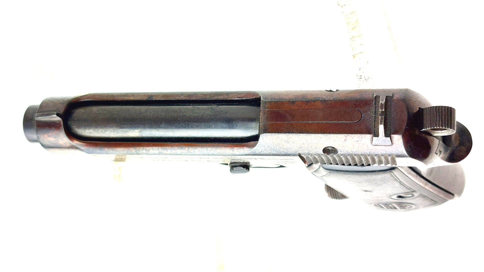 Italian, Inter-War 1938-XVI, Beretta Model 1934 Semi-Automatic Pistol, 9mm Corto (.380 ACP), Matching Serial No. 702273, Regio Esercito Marked, Old Spec Deactivated - Image 13