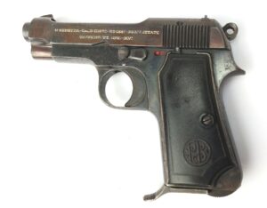 Italian, Inter-War 1938-XVI, Beretta Model 1934 Semi-Automatic Pistol, 9mm Corto (.380 ACP), Matching Serial No. 702273, Regio Esercito Marked, Old Spec Deactivated