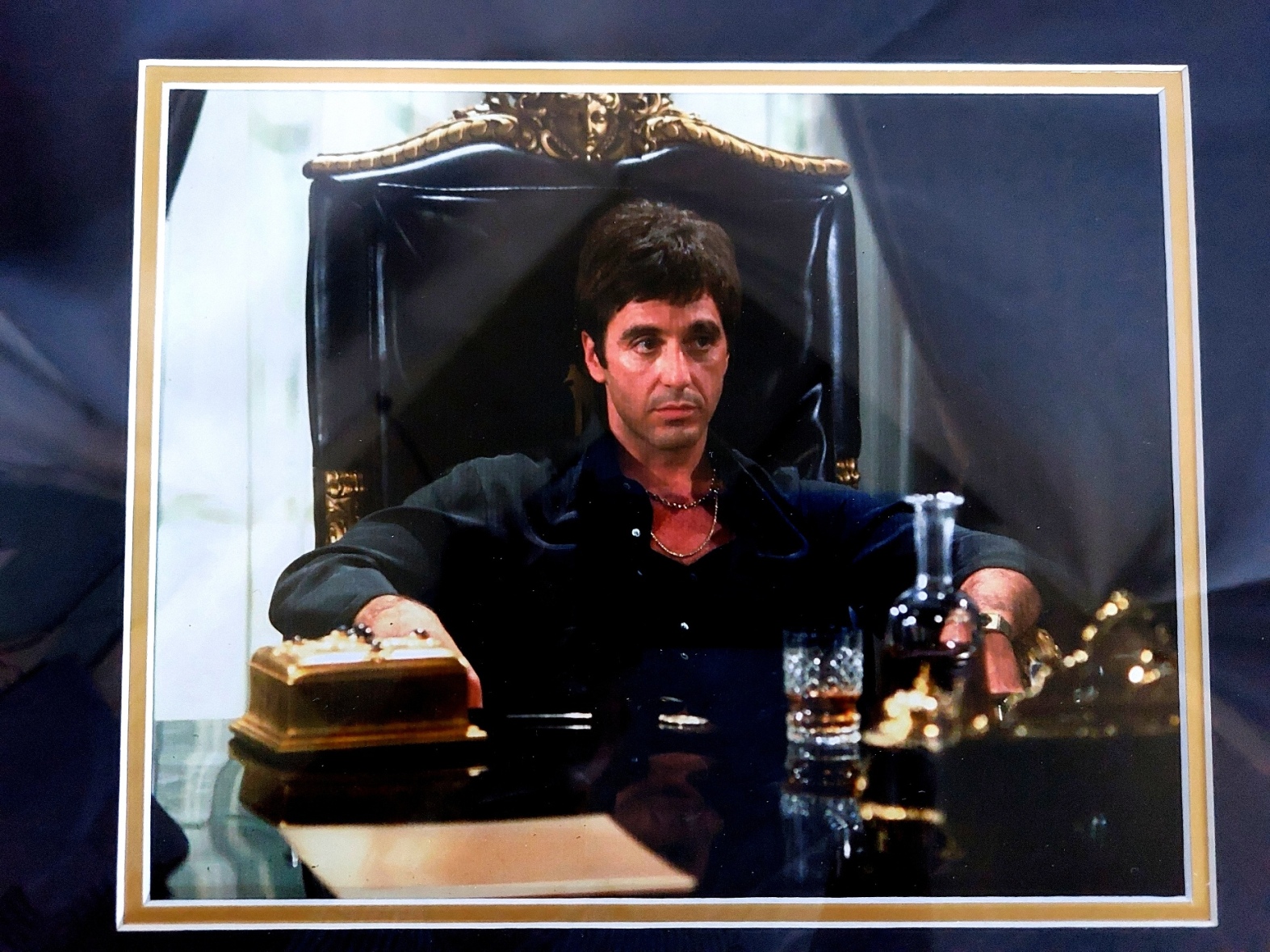 Al Pacino / Scarface Signed Framed Display, c.1980s–2000s - Image 4