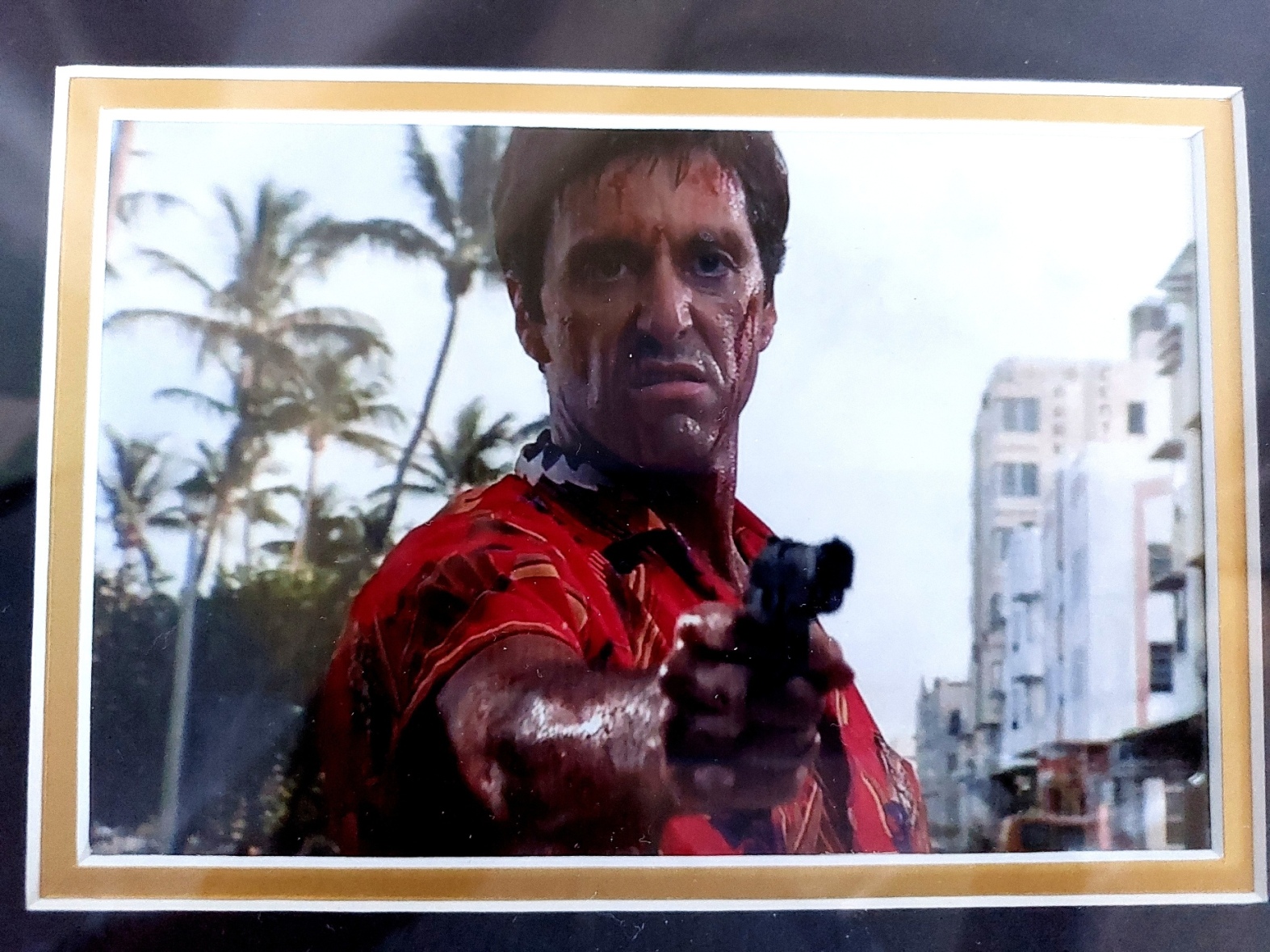 Al Pacino / Scarface Signed Framed Display, c.1980s–2000s - Image 6