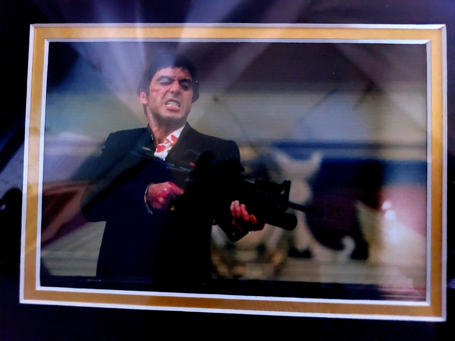 Al Pacino / Scarface Signed Framed Display, c.1980s–2000s - Image 5