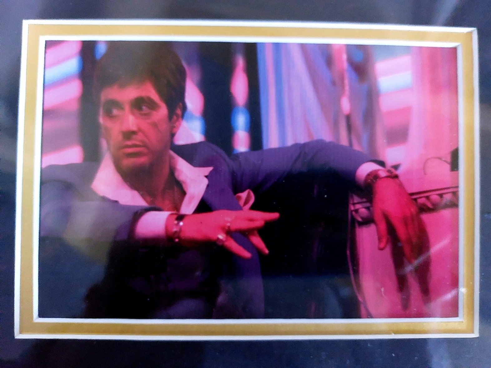 Al Pacino / Scarface Signed Framed Display, c.1980s–2000s - Image 9