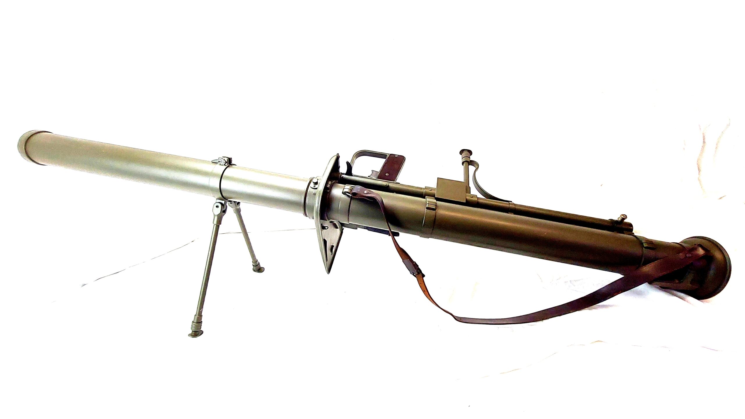 US, Cold War Era, M20 "Super Bazooka" 3.5-Inch Rocket Launcher, Matching Serial No. 2619, Mod.58 Optical Sight, Bipod & Sling, Old Spec UK Deactivated