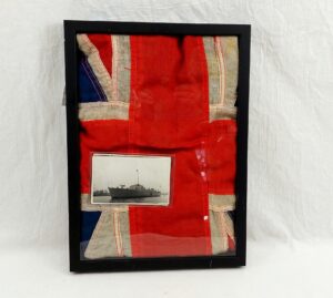 Union Jack From Fairmile B ML 299 (Motor Launch 1941) And Photographs