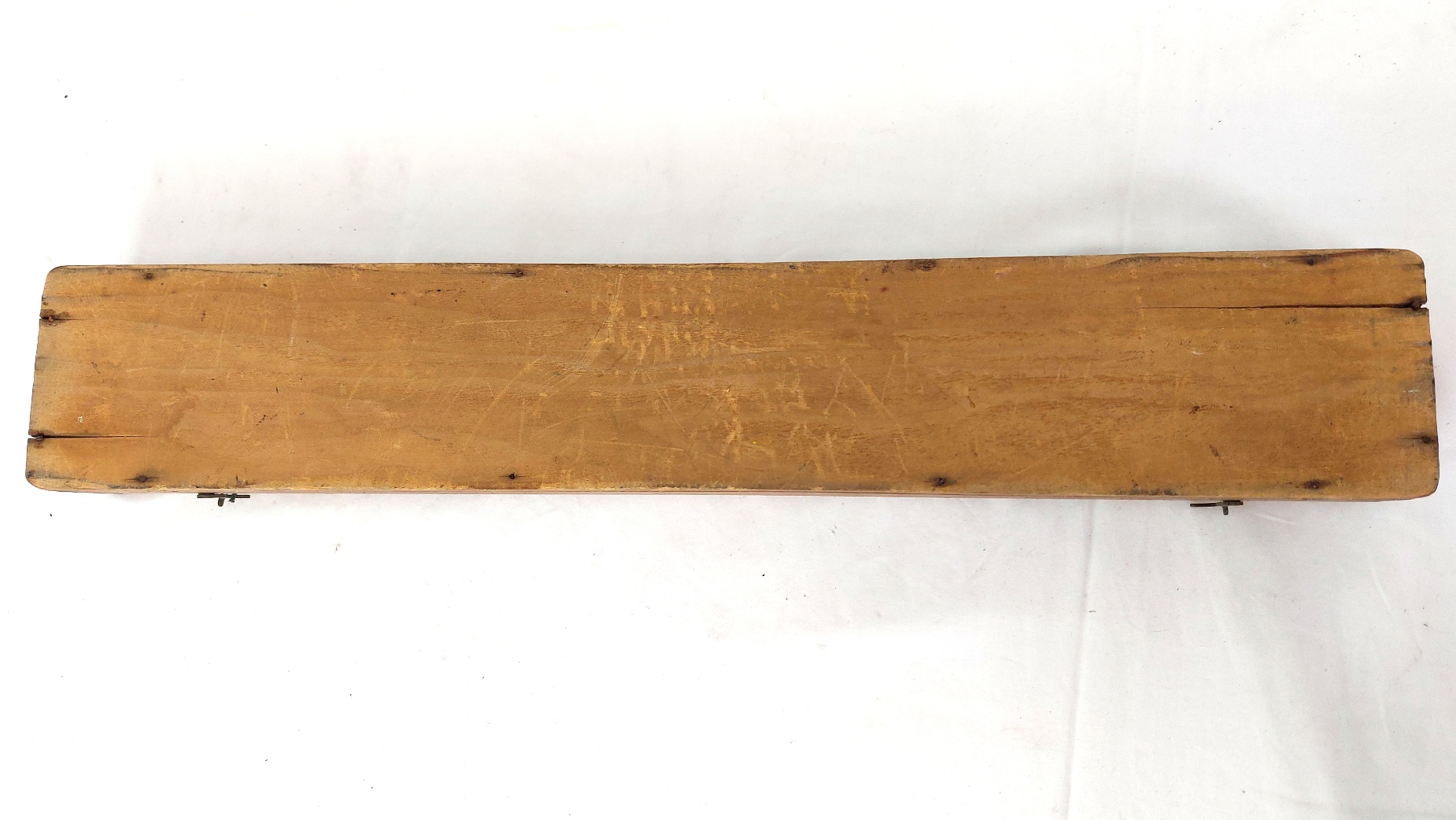 British / European, Late Victorian–Early 20th Century, Brass Parallel Rule / Draughtsman’s Straightedge, in Wooden Case - Image 10
