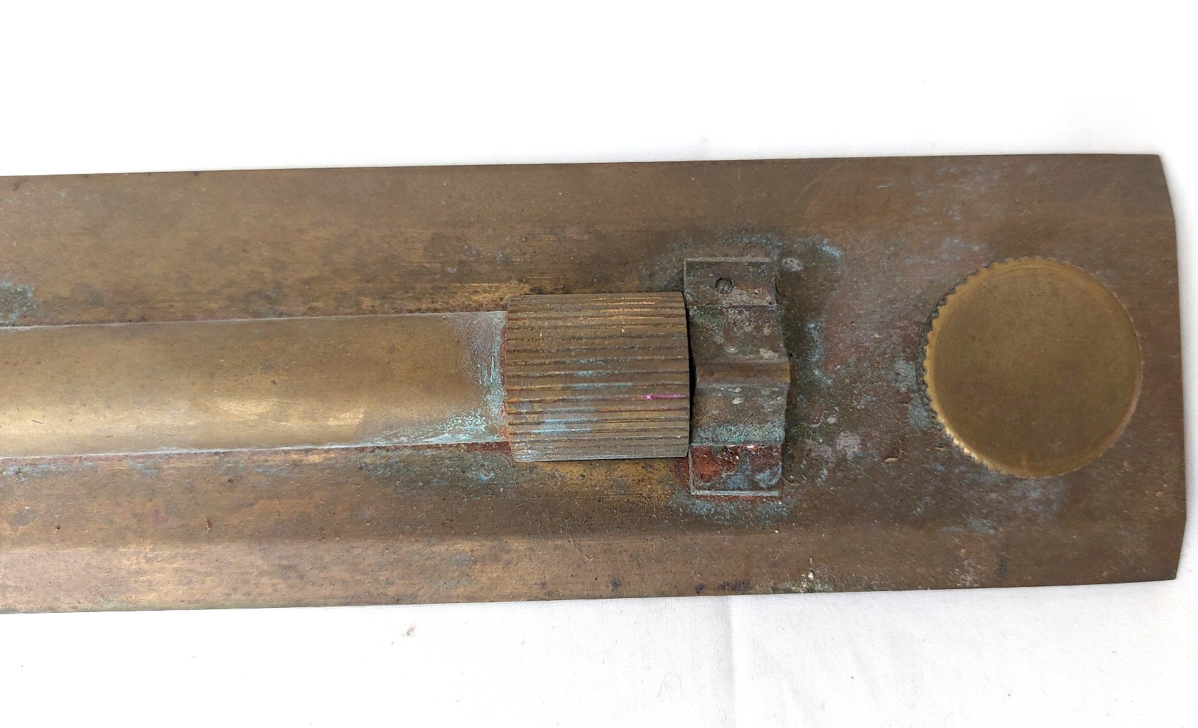 British / European, Late Victorian–Early 20th Century, Brass Parallel Rule / Draughtsman’s Straightedge, in Wooden Case - Image 5