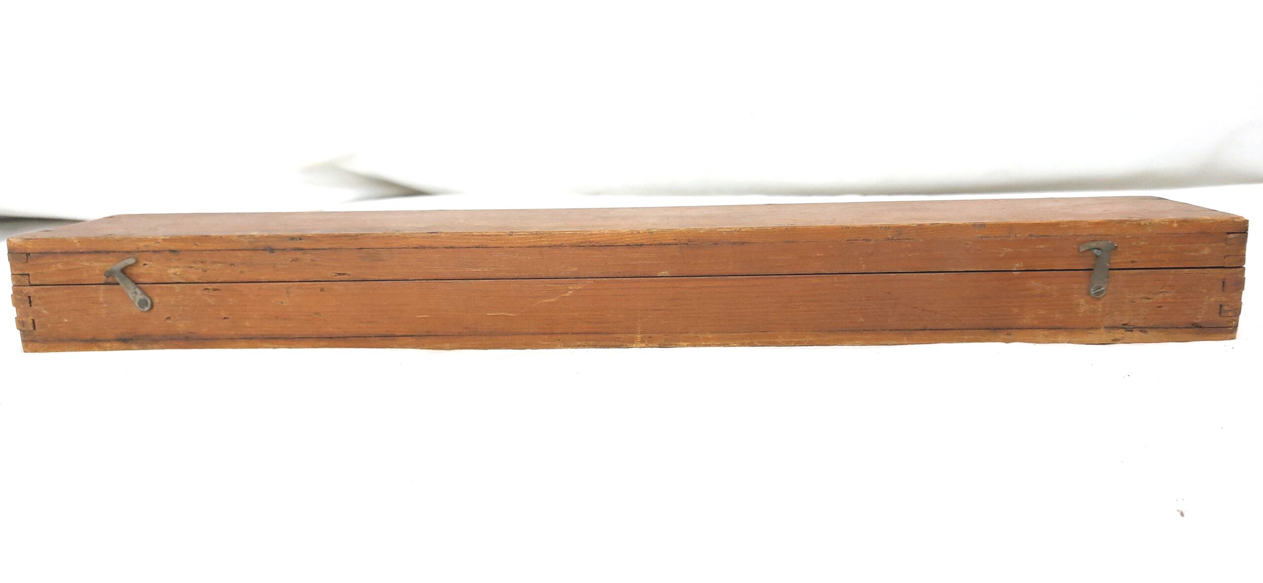 British / European, Late Victorian–Early 20th Century, Brass Parallel Rule / Draughtsman’s Straightedge, in Wooden Case - Image 7