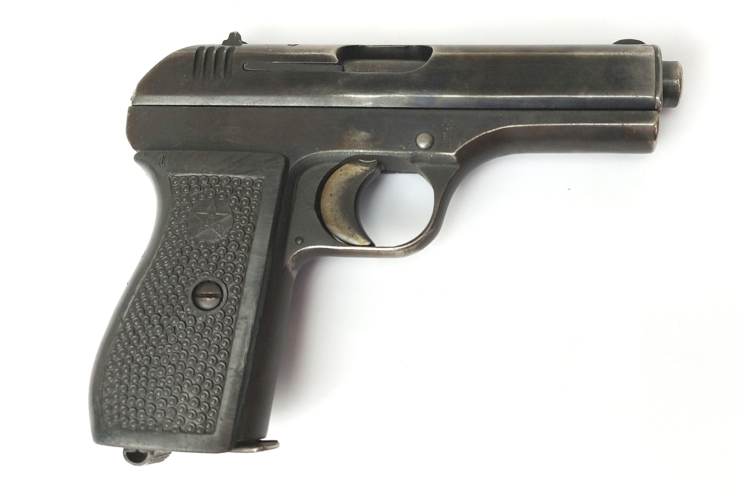 German, WW2 - c.1943, Böhmische Waffenfabrik CZ Model 27 Semi-Automatic Pistol, Serial No. 197501, WaA76, EU/UK Deactivated - Image 2