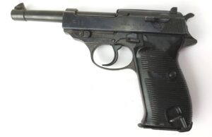 German, WW2-c.May 1944, Walther P38 Semi-Automatic Pistol, AC44, Matching Nos 202e, WaA359, EU/UK Deactivated