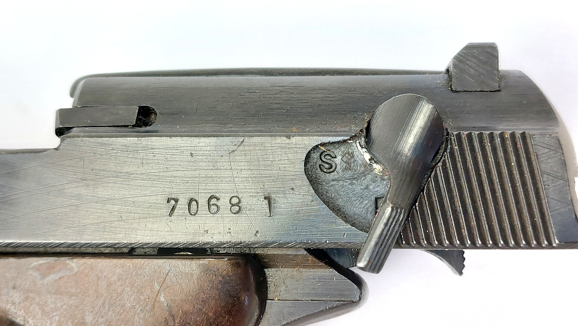 German, WW2- Feb 1944, Walther P38 Semi Automatic Pistol, cyq-Spreewerk, Matching Nos 7068 l, WaA88, Possible Soviet Capture, Old Spec UK Deactivation - Image 19