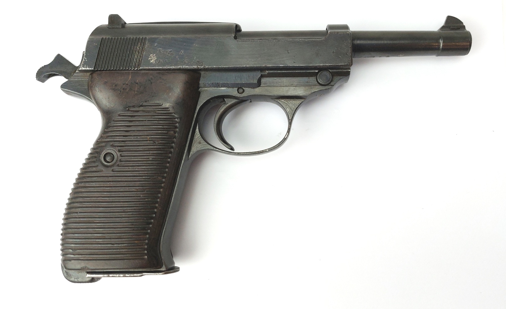 German, WW2- Feb 1944, Walther P38 Semi Automatic Pistol, cyq-Spreewerk, Matching Nos 7068 l, WaA88, Possible Soviet Capture, Old Spec UK Deactivation - Image 5