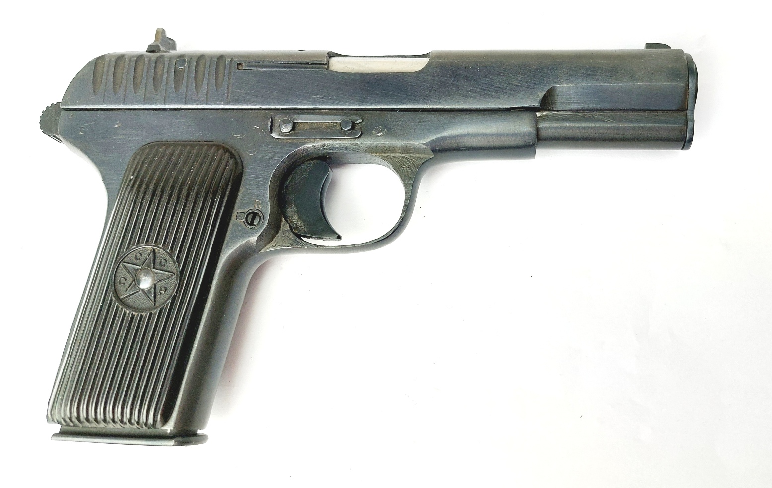 Russian / Soviet, WW2-Dated 1943, Tokarev TT-33 Semi-Automatic Pistol, 7.62×25mm, Matching Nos СП7230, Izhevsk Arsenal, Old Spec Deactivated - Image 7