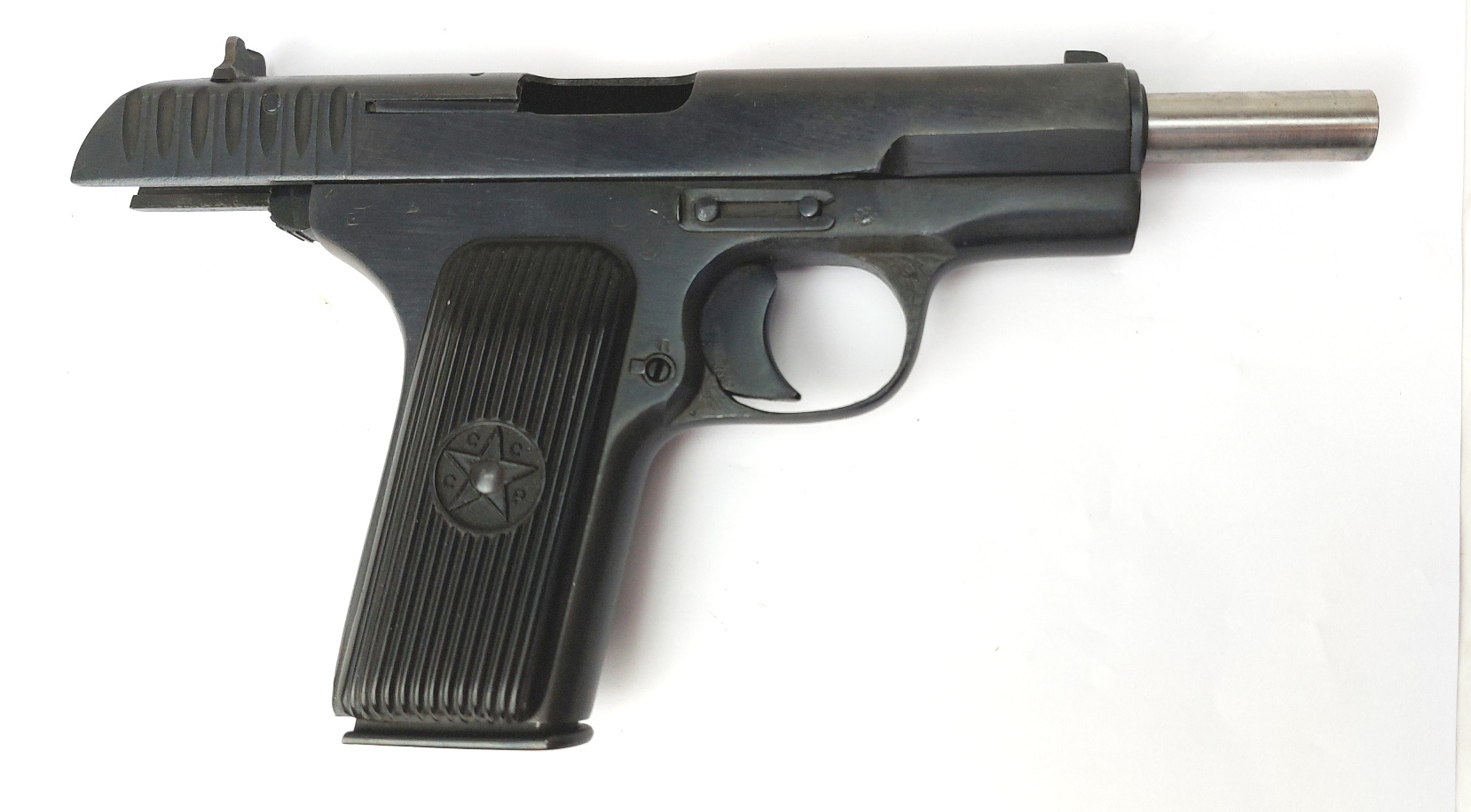 Russian / Soviet, WW2-Dated 1943, Tokarev TT-33 Semi-Automatic Pistol, 7.62×25mm, Matching Nos СП7230, Izhevsk Arsenal, Old Spec Deactivated - Image 8