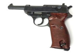 German, WW2-c.Jan 1943, Walther P38 Semi-Automatic Pistol, AC43, WaA359, Matching Nos. 827, Pre-EU Spec Deactivated
